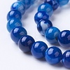 Natural Agate Beads Strands G-G754-07-6mm-3