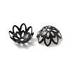 304 Stainless Steel Flower Fancy Bead Caps STAS-G085-16EB-3