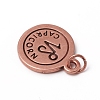 Brass Pendants KK-I668-01ARG-08-2
