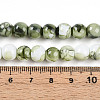 Baking Painted Glass Beads Strands DGLA-N003-8mm-C06-5