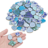 500G 4 Styles Mosaic Tiles Porcelain Cabochons DIY-SP0007-73-5