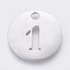Non-Tarnish 304 Stainless Steel Pendants STAS-F233-01-P-1