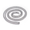 Tarnish Resistant 304 Stainless Steel Curb Chains CHS-G005-B-03P-2