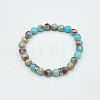 Fashion Synthetic Imperial Jasper Beads Stretch Bracelets QY2485-8-1