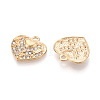Alloy Rhinestone Pendants FIND-N008-28KCG-2
