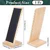 12-Slot Wood Necklaces Organizer Display Stands NDIS-WH20003-01A-2