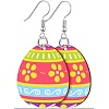 Printed Easter Acrylic Dangle Earrings FS-WG616F7-04-1