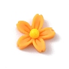 Flower Opaque Resin Cabochons FIND-WH0034-98D-1