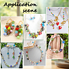 160Pcs 8 Styles Handmade Millefiori & Evil Eye Lampwork Beads LAMP-PA0001-74-7