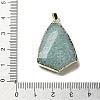 Natural Amazonite Pendants G-A099-01G-01-3