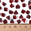 Picasso Transparent Glass Beads SEED-Q039-02F-4
