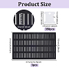 350Pcs PP Plastic Thread Winding Boards DIY-NB0016-08-2
