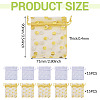 30Pcs 2 Colors Hot Stamping Polka Dot Organza Jewelry Drawstring Bags ABAG-TADJ0001-06A-3