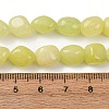 Natural White Jade Dyed Beads Strands G-B078-D22-01A-3