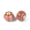 Vintage Handmade Porcelain Beads PORC-Q006-07I-2