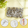 20Pcs Alloy Keychains KEYC-SC00027-6