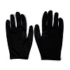 Polyester Skeleton Hand Horror Full Finger Gloves AJEW-A045-01A-2