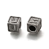 26Pcs 26 Styles 304 Stainless Steel Cube Beads STAS-V009-01P-2