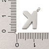 304 Stainless Steel Charms STAS-G345-01P-K-3