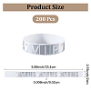 200Pcs VIP PP Plastic Waterproof Bracelets BJEW-SP0001-33A-2
