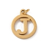 304 Stainless Steel Charms
with Jump Ring STAS-R001-02G-J-1