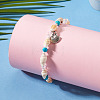 304 Stainless Steel Charm Bracelets BJEW-TA00711-6