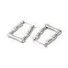 Non-Tarnish 304 Stainless Hoop Earrings for Women EJEW-Z026-36P-2