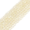 Transparent Glass Beads Strands EGLA-N028-01A-A09-1