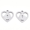 Non-Tarnish 201 Stainless Steel Pendants LS-STAS-S081-073-2
