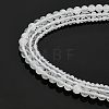 3 Strands 3 Styles Natural Selenite Beads Strands G-CA0001-59-3