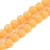 Synthetic Coral Carved Beads Strands CORA-C003-01B-1