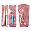 50Pcs PP Plastic Watchband Storage Resealable Bags ABAG-TADJ0003-01F-1