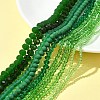 Electroplate Glass Beads Strands EGLA-FS0001-42B-7