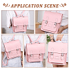 DIY Sew on PU Leather Satchel Making Kits DIY-WH0308-262-5