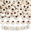 100Pcs Synthetic Howlite European Beads TURQ-PA0001-04A-1