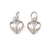 Valentine's Day Brass Charms KK-H292-57C-P-1