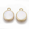 Natural Shell Charms KK-S356-100-NF-1