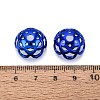 UV Plated ABS Bead Caps OACR-D316-04B-02-3
