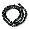 Natural Black Onyx Beads Strands G-K066-13-6mm-2