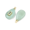 Dyed Natural White Jade Pendants GG-CBA4154-03G-03-2