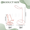 4Pcs 2 Styles Iron Headset Holders AJEW-DR0002-61RG-2