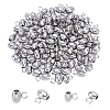 120Pcs 2 Style 304 Stainless Steel Tube Bails STAS-PH0001-39-1