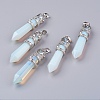 Opalite Big Pointed Pendants G-G738-A-13-1