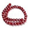 Handmade Lampwork Beads Strands LAMP-H071-01C-04-2