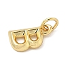 Brass Charms KK-I382-08G-B-2