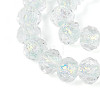 Handmade Foil Lampwork Beads Strands FOIL-T008-09E-3