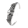 316 Surgical Stainless Steel Cuff Bangles BJEW-C142-01E-AS-4