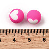 Handmade Polymer Clay Beads CLAY-I011-01A-01-3
