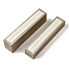 2Pcs 2 Styles Imitation Leather Jewelry Ring Display Stands ODIS-K005-07-2