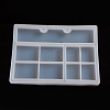 Rectangle DIY Jewelry Display Stand Storage Box Silicone Molds AJEW-WH0022-10-1